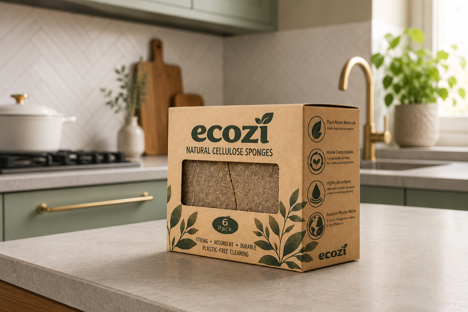 Why Choose a Biodegradable Sponge